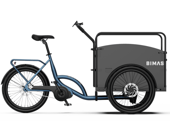 Bakfiets Bimas Premium eCargo Dark Blue 2026