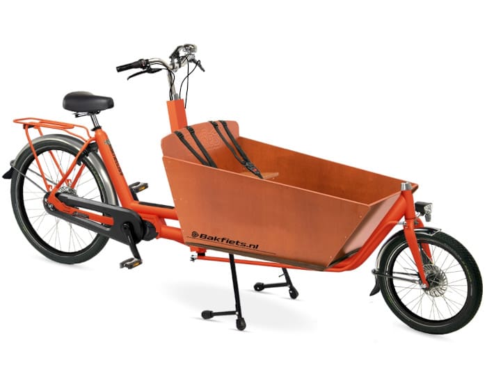 Bakfiets.nl CargoBike Classic- Mat oranje
