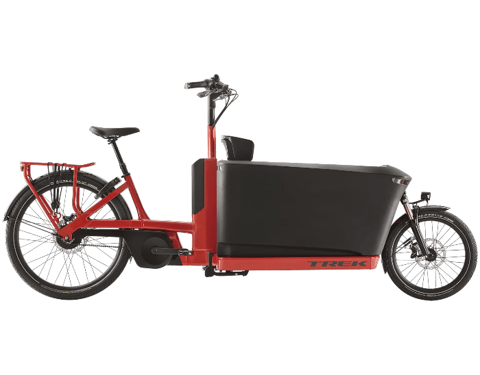 Trek Fetch+ 4 bakfiets Rood
