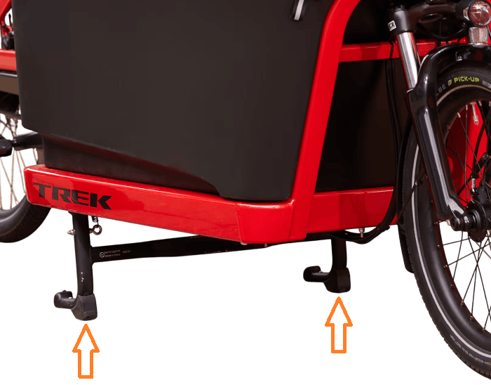 Standaard rubber voor Trek Fetch+ 4