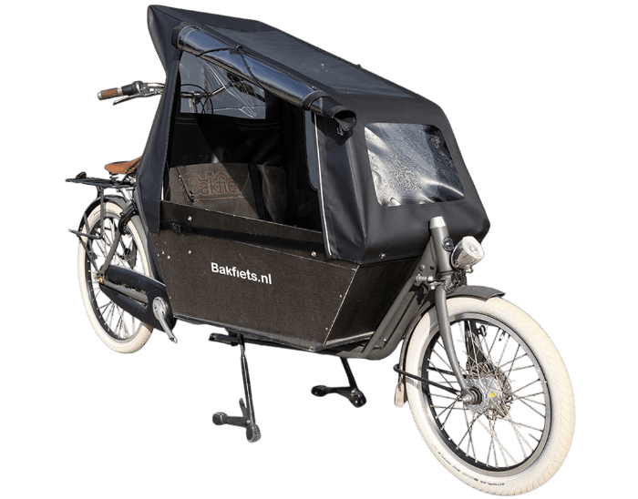 Bakfiets.nl regentent Doppio - Afbeelding 2
