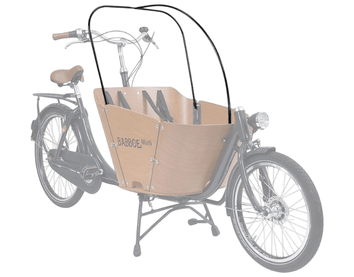 Babboe Mini Tent Stokkenset – Regentent / Zonnedak