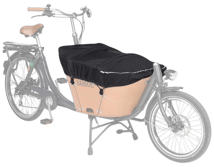 Babboe mini afdekhoes zwart