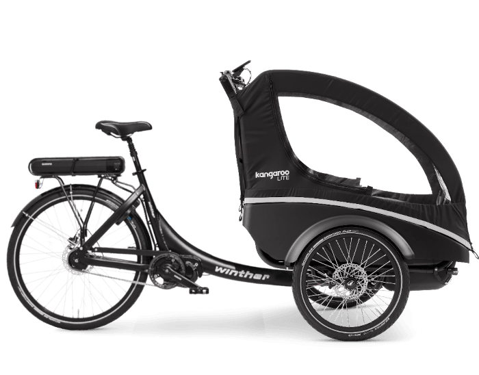 Winther Kangaroo Lite Zwart - Zwart