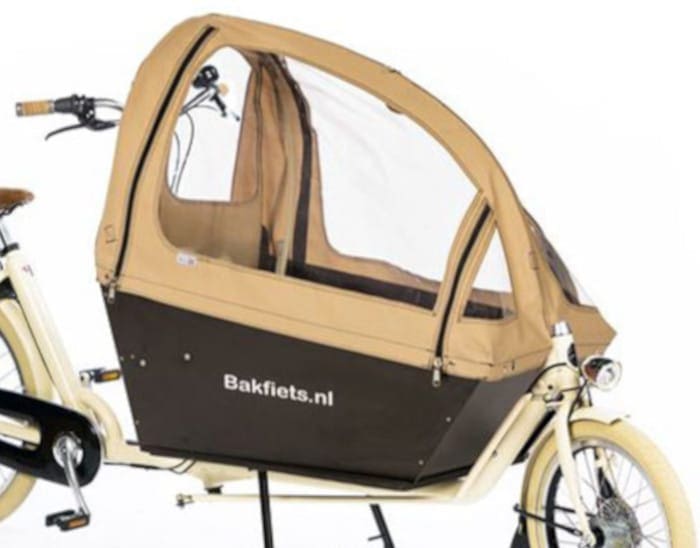 Tent Bakfiets.nl CargoBike Mat Crème