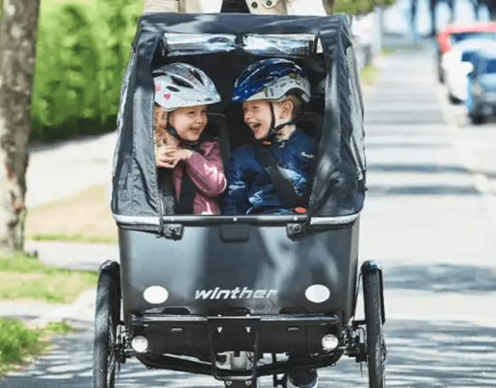 Winther Cargoo bakfiets - Sfeer Bakfiets kopen waar moet je op letten?