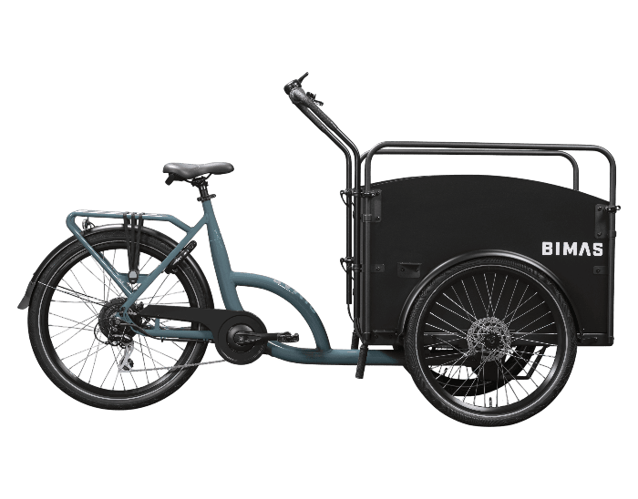 Bimas Performance Blue Elektrische bakfiets